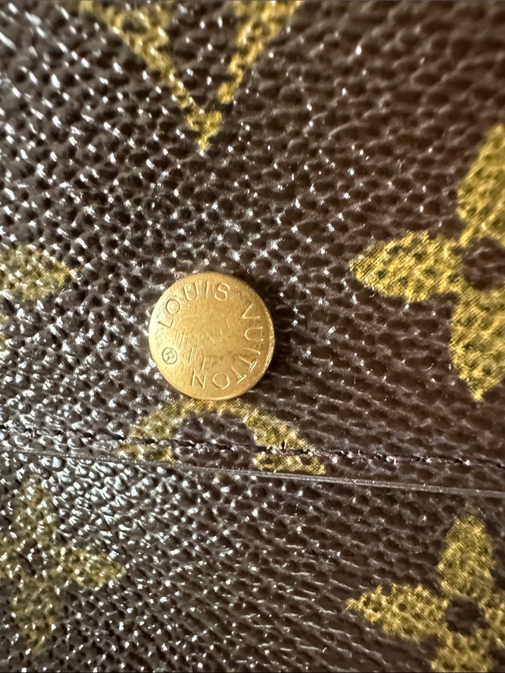 Louis Vuitton Monogram Canvas Wallet in Brown and Gold - Picture 3 of 14